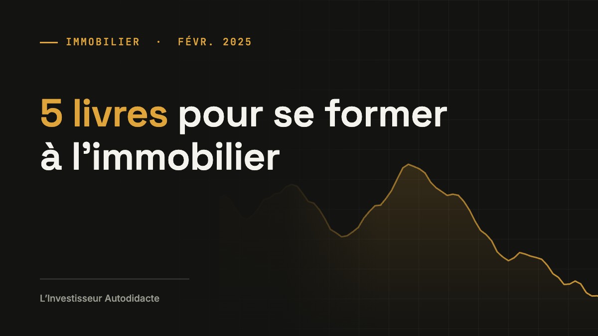 5 livres pour se former à l’immobilier