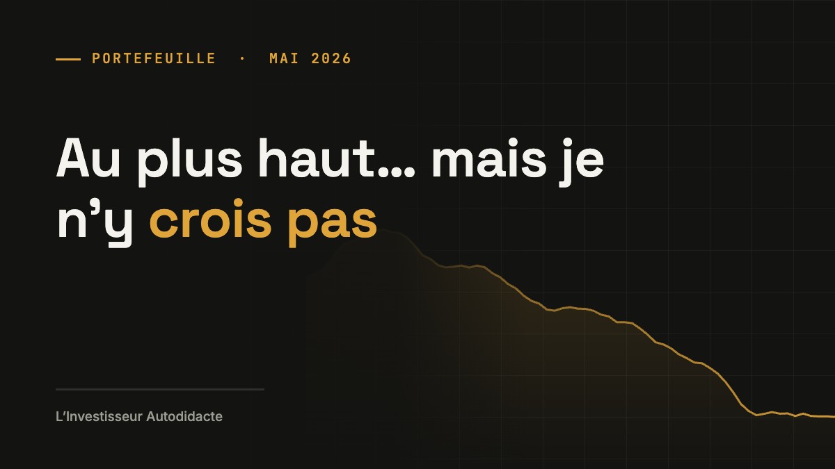 Au plus haut… mais je n’y crois pas