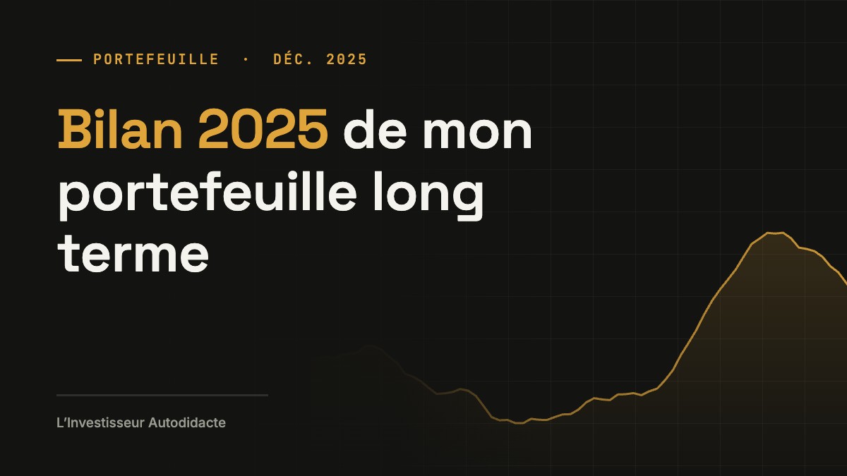 Bilan 2025 de mon portefeuille long terme