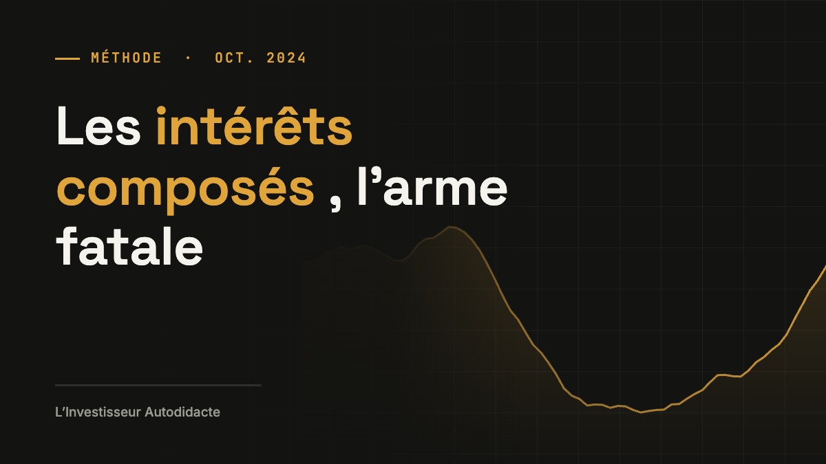 Les intérêts composés, l’arme fatale